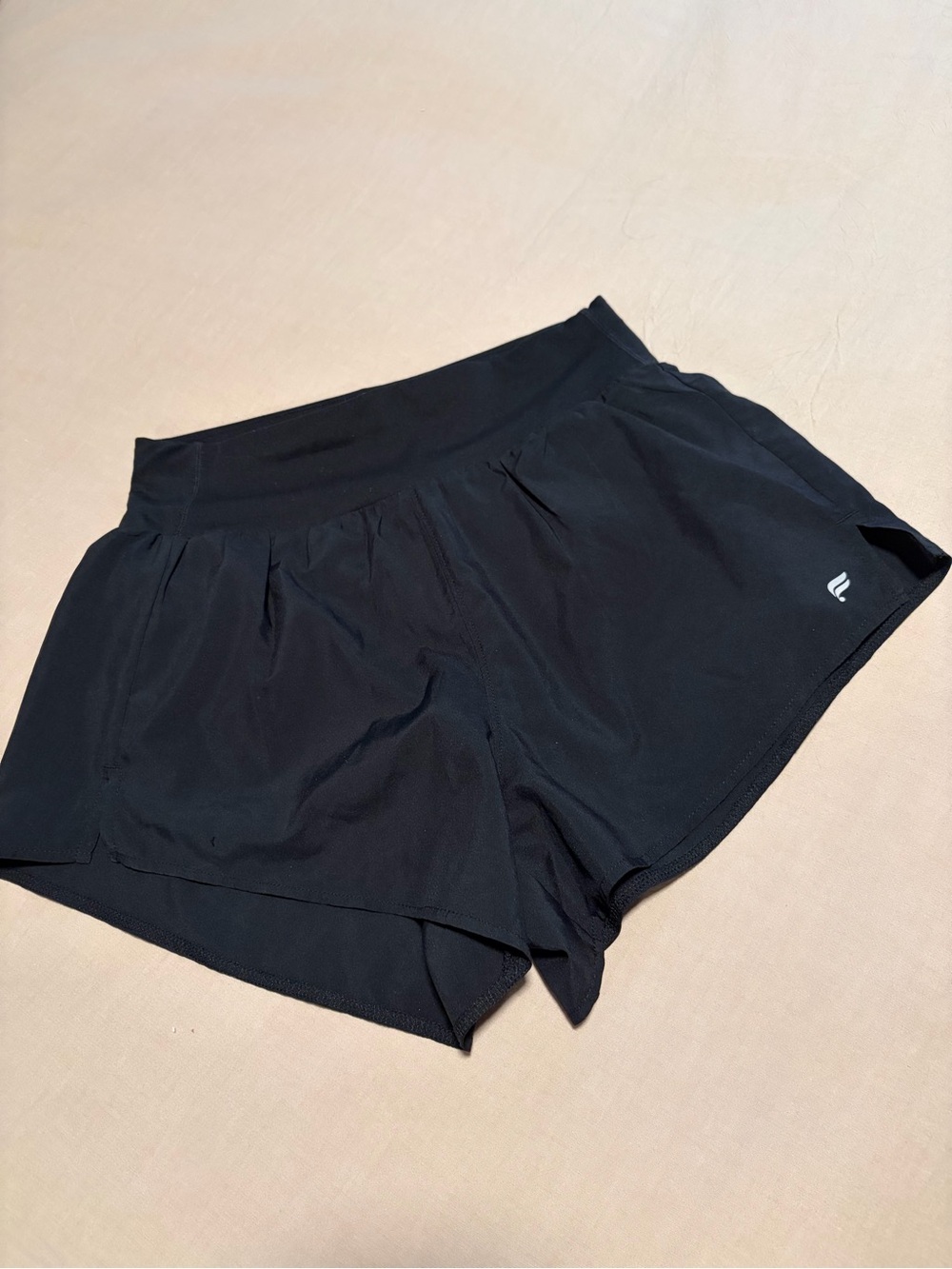 Fabletics Black Women's High-Rise Athletic Shorts